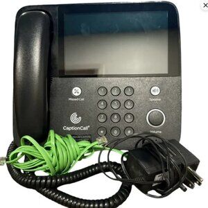 Caption Call 67Tb Hearing Impaired Amplified Touchscreen Captioned Phone